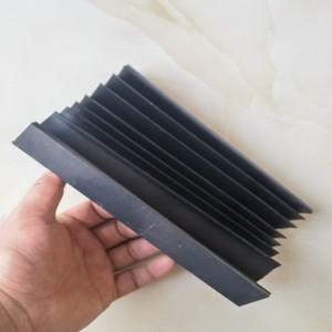 BFS15-플랫 CNC 아코디언 벨로우즈 커버, 200mm x 25mm Lmax