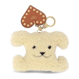 하트 스터드 도그 키링 49J66 3GW202NT