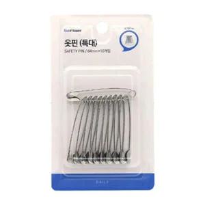 [골드스마일]수예용품 특대형 스테인리스 옷핀 수선용품 옷고정핀