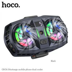 핸드폰발열 휴대폰 스마트폰 쿨러 HOCO GM36 듀얼 백클립 쿨링 팬 케이스 방열판 IOS안드로이드 게임용