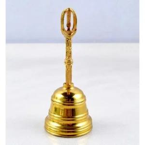 불교종 명상종 빈티지 황동 풍수 티베트 불교 종 홈 금속 수공예