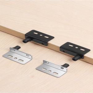 2pcs  힌지 보이지 않는 캐비닛 본체 상부  하부 도어 피벗 CT 각도 코드 스테인레스 스틸 홈 하드웨어
