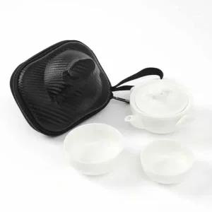 [골드스마일]휴대용 다기셋트 2인 전통 다기세트 소형 차도구