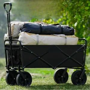 캠핑 수레 웨건 벤딕트 상판 야외 광폭타이어 오픈형 다용도 대형 확장형 캠핑용 원터치