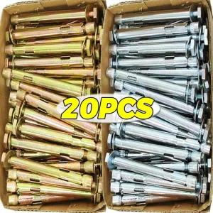 웨지앙카 M6m8 스틸 카운터 싱크 헤드 육각형 소켓 나사 콘크리트 앵커 내장 장력 알렌 볼트 금속