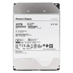 WD내부 하드 엔터프라이즈 WUH72ALE6L4 WD 20TB Ultrastar HC560 3.5 인치 HDD SATA 6 Gb/s 512MB 7200RPM