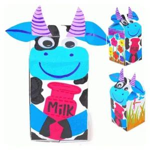 우유팩 재활용 저금통 만들기 소품 정리