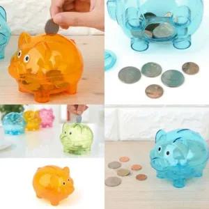 모양별 돼지 저금통 동전 수집통 캐릭터 저축통 재미있는