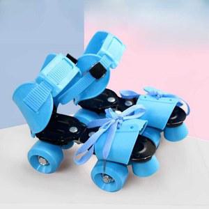 롤러스케이트 슈즈 바퀴달린신발 그레이 탈부착 장착형 220 레이싱 성인용 35