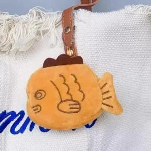 붕어빵 동전지갑 미니 파우치 이어폰 립밤 수납 가방걸이 키링 세아커머스