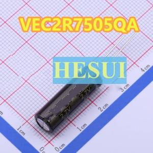 오리지널 슈퍼 커패시터, VEC2R7505QA 2R7505, 2.7V, 5F -10% ~ + 30%