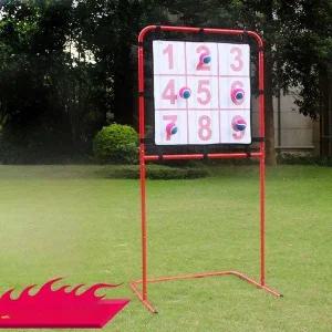 야구피칭세트 후크볼 캐치볼 타겟 피칭타켓 야유회 찍찍이