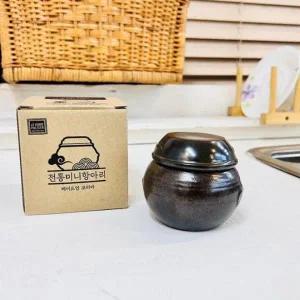 전통 수공예 미니 토기 항아리 저장 용기