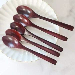 [골드스마일]옻칠 수저 티스푼 커피용 스푼 숟가락