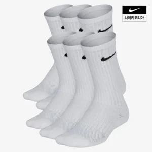 나이키에브리데이 키즈 쿠션 크루 삭스6켤레 SX6910100