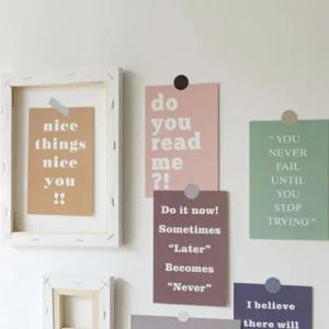 빈티지 캘리그라피 감성 인테리어 엽서 다꾸 벽면 mBE3+4LRV