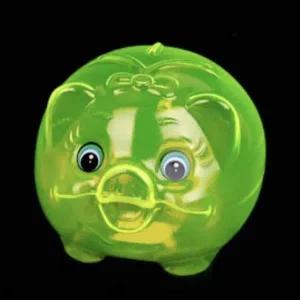 대형 동전 저금통 저금 용기 데스크 소품 아기 돼지