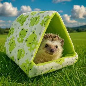 케이비지리테일 도치네 고슴도치텐트 햄스터 집 둥지