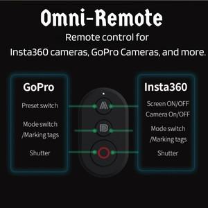 YUEKE 옴니 리모컨 ta360 X5 X4 X3 Ace Pro 2 미니 소형 스마트 셔터 Hero 13 안드로이드 폰 액세서리