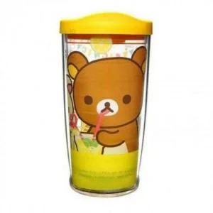 [골드스마일]어린이용 보온 보냉 물병 텀블러 음료컵 옐로 컬러 유아 물통