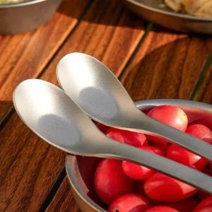 [골드스마일]티타늄 소재 면류용 스푼 숟가락