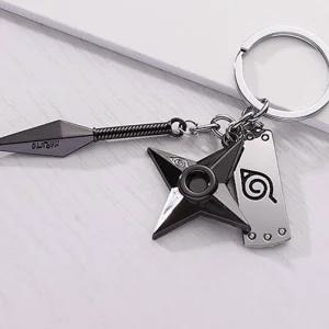 수리검 닌자 표창 나뭇잎 마을 백참 굿즈 가방 꾸미기 액세사리 악세사리