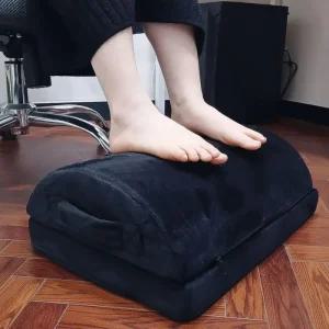 사무실 책상 컴퓨터 발받침대 쿠션 풋레스트 (2단)