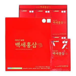지리산마천농협 6년근 농협 백세 홍삼진 70ml x 30포 x 2개