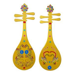 전통 비파악기 연습 피파 관악기 초급자 원목 훈련 고쟁 손벨북 순면 처음 기타