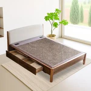 건강한 온기를 담은 홍맥반석 온돌침대 (퀸,서랍) HM184