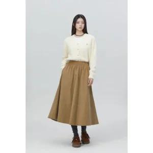 [갤러리아] LAP  코듀로이 뒷밴딩 플레어스커트 AR4WSA63