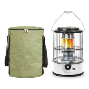 제이닉스 기름 난로 석유 등유 반영구 캠핑 유리심지