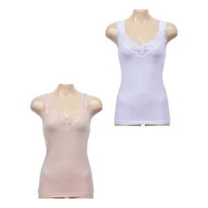 제임스딘 기본 스타일 여성 런닝 깔끔 여자메리야스