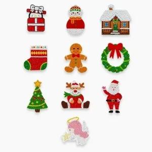 크리스마스 보석십자수 1인세트_23834841