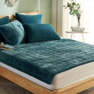 [알티피아]블레스 10mm 장모 라셀 극세사 침대패드 K 킹 그린