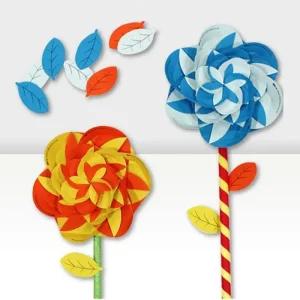 [수지원] 바람개비의 변신(10인용) 학교 기관 단체 수학 수업 교구 재미있는 만들기