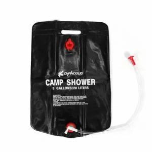 야외 휴대용 캠핑 샤워 물주머니 샤워기
