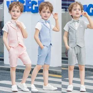 아트박스/교복몰 해리 윈도우페인 체크패턴 정장세트(양장조끼 셔츠