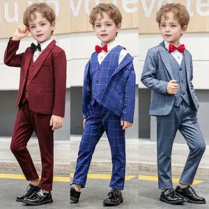 아트박스/교복몰 싱글버튼 윈도우페인 빅체크 정장 턱시도 풀세트