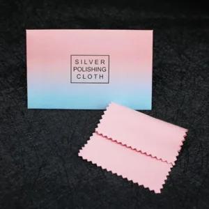 간편 실버 폴리싱천 은 광택 세척 천 실 클리너