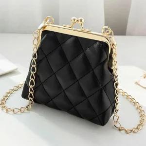 [아우트]체인 동전 다용도 여행 파우치 똑딱이 지갑