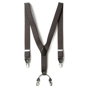 [아우트]남자멜빵 네이비 아가일 남자서스펜더 패턴