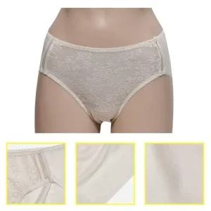 [피커]오가닉코튼 플로럴 여성 - 베이지