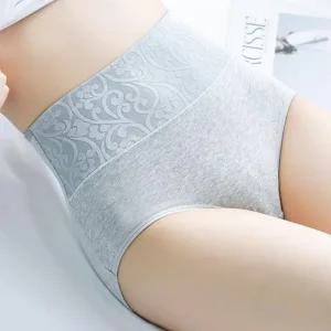 [피커]여성 면팬티 빅사이즈 보정 중년여성 복대팬티