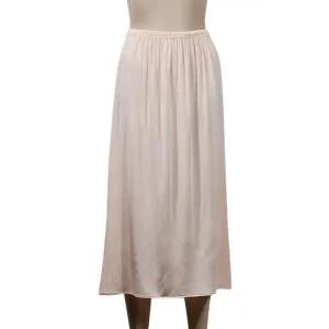 [피커]가볍고 시원한 촉감 인견 롱 속치마 8부