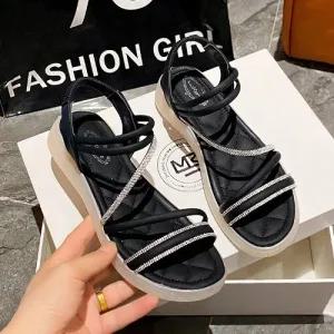 제이시 3cm 스포츠샌들 발편한 밴딩 여행샌들 S055