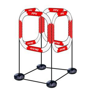 FPV 드론 레이싱 매직 골 게이트 베이스 포함 시네후프 레이서 크로싱 플라잉 도어 쿼드 실내 운동 780mm