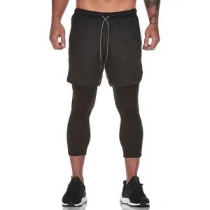 남성레깅스 반바지 트레이닝 레깅스 패션레깅스