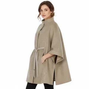 25FW 마블슬랩 잘츠부르크 캐시미어 케이프 FAG3753 D0RD