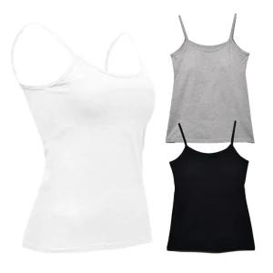 [피커]캡내장 여자면스판 여자면스판나시 브라나시 캐미솔